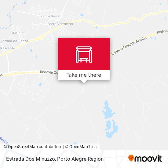 Estrada Dos Minuzzo map