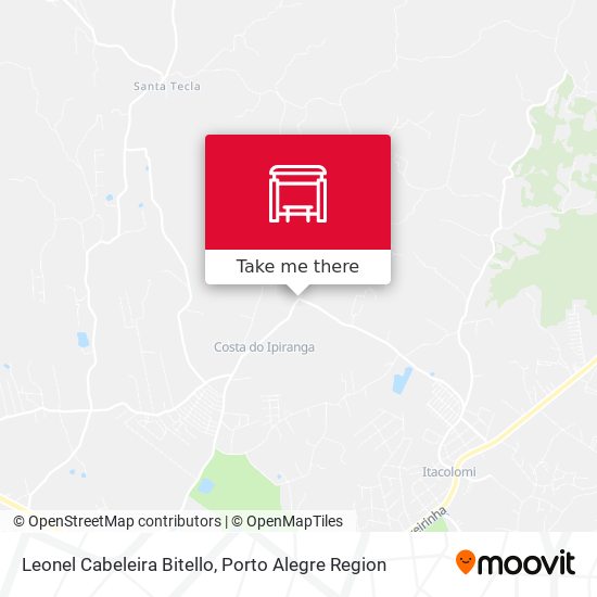 Leonel Cabeleira Bitello map