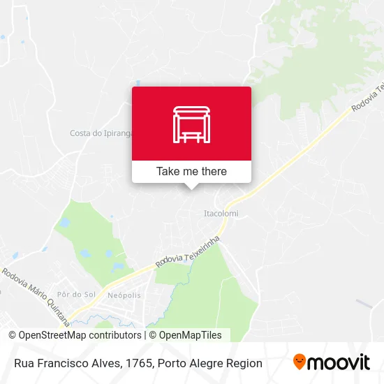 Rua Francisco Alves, 1765 map