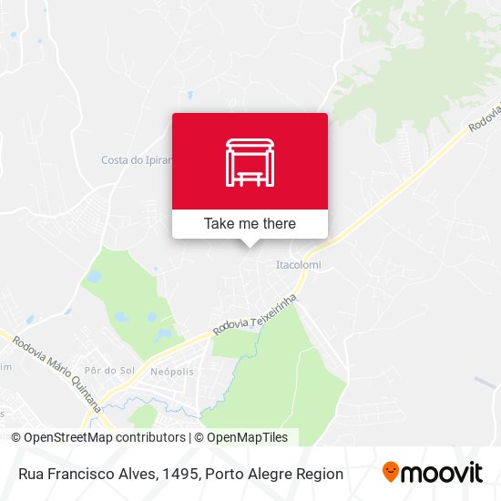 Rua Francisco Alves, 1495 map