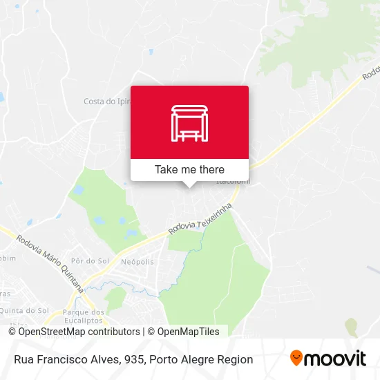 Rua Francisco Alves, 935 map