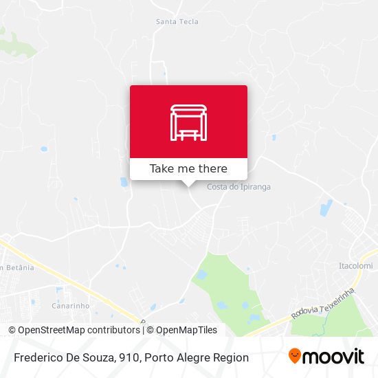 Frederico De Souza, 910 map