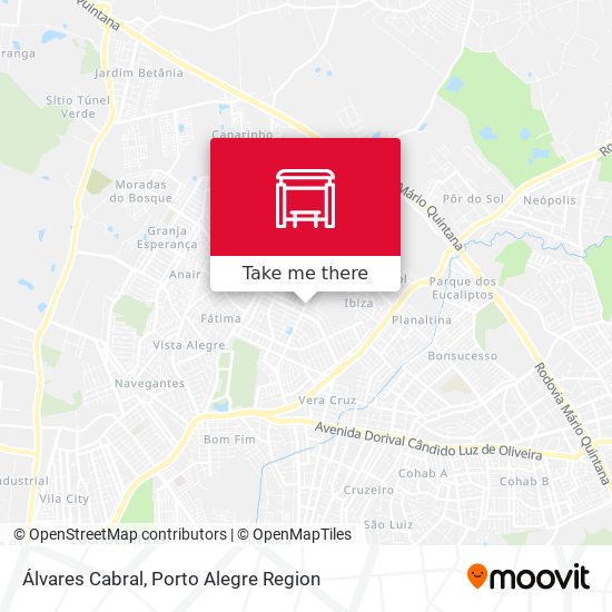 Álvares Cabral map