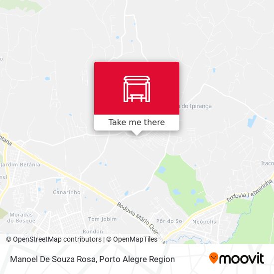 Manoel De Souza Rosa map