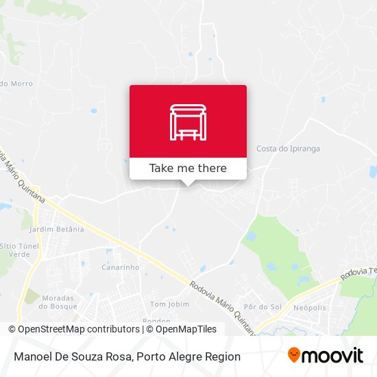 Manoel De Souza Rosa map