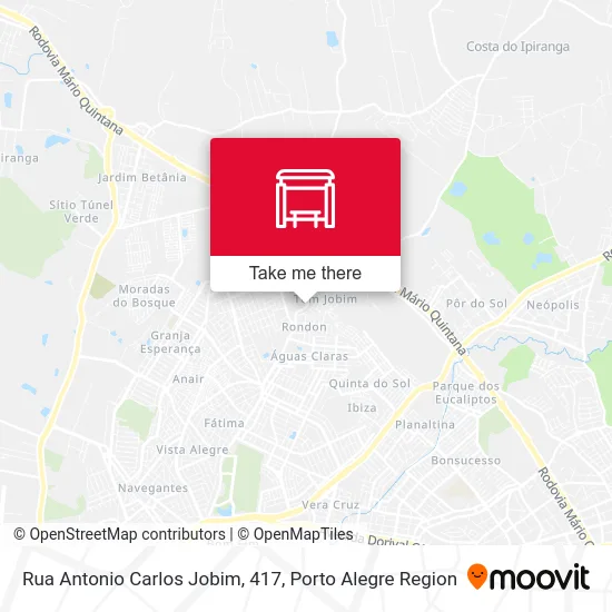 Rua Antonio Carlos Jobim, 417 map