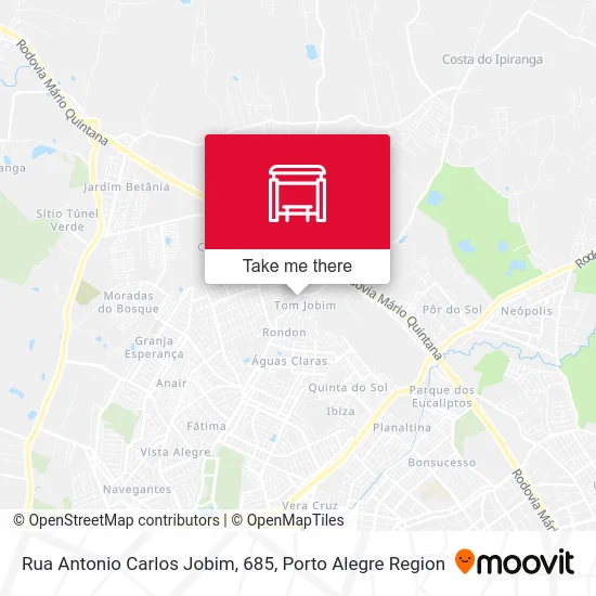 Rua Antonio Carlos Jobim, 685 map