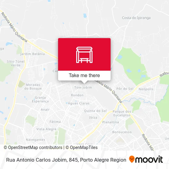 Rua Antonio Carlos Jobim, 845 map