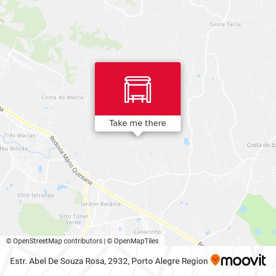 Estr. Abel De Souza Rosa, 2932 map