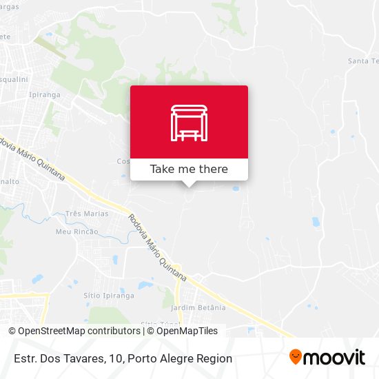 Estr. Dos Tavares, 10 map