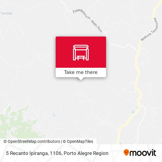 5 Recanto Ipiranga, 1106 map