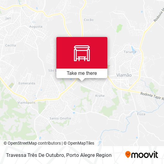 Travessa Três De Outubro map