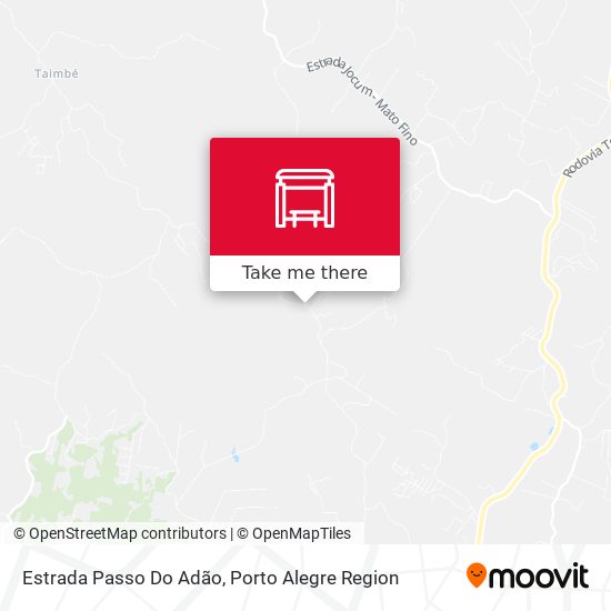 Estrada Passo Do Adão map