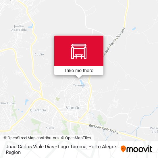 João Carlos Viale Dias - Lago Tarumã map