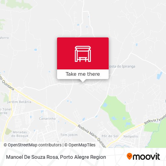 Manoel De Souza Rosa map