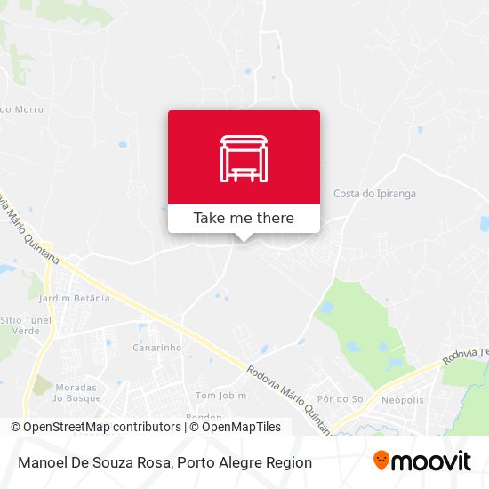 Manoel De Souza Rosa map