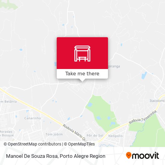 Manoel De Souza Rosa map