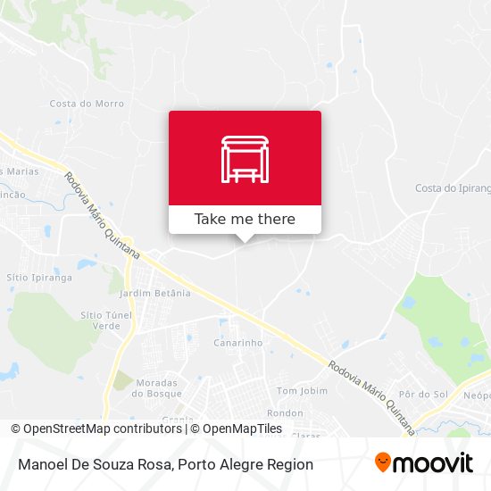 Manoel De Souza Rosa map