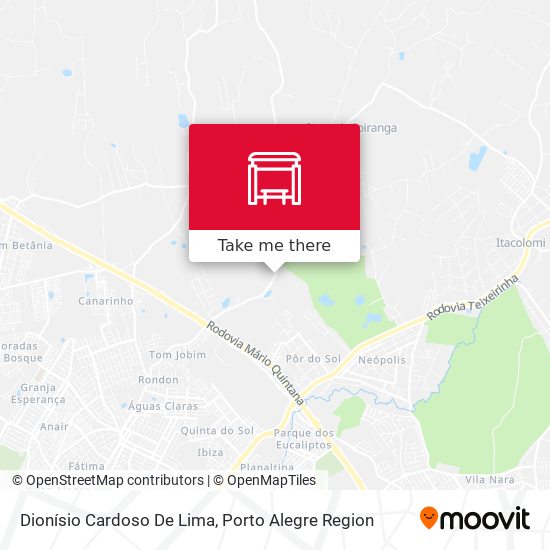 Dionísio Cardoso De Lima map