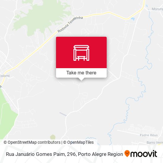 Rua Januário Gomes Paim, 296 map