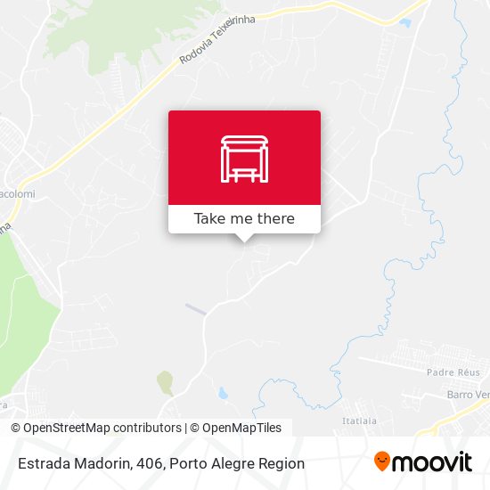 Estrada Madorin, 406 map