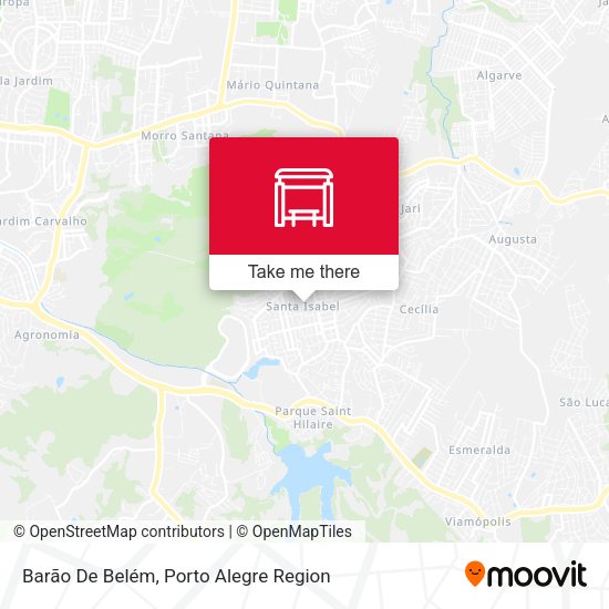 Barão De Belém map