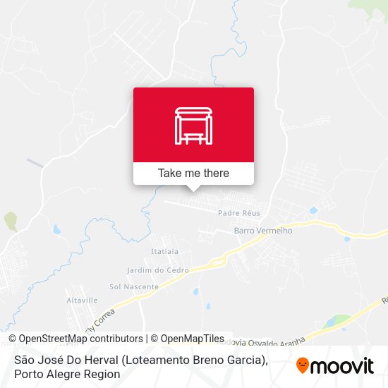 São José Do Herval (Loteamento Breno Garcia) map