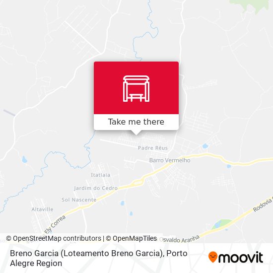 Mapa Breno Garcia (Loteamento Breno Garcia)