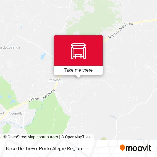 Beco Do Trevo map