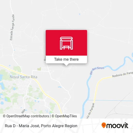 Rua D - Maria José map
