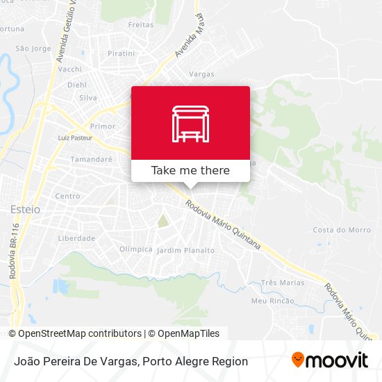 João Pereira De Vargas map