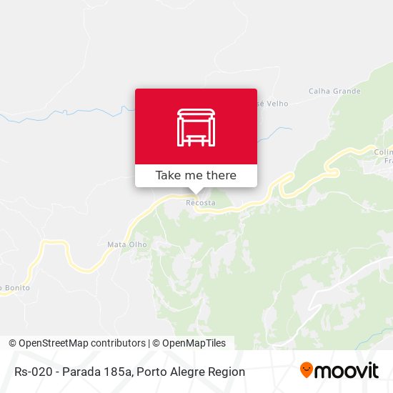 Rs-020 - Parada 185a map