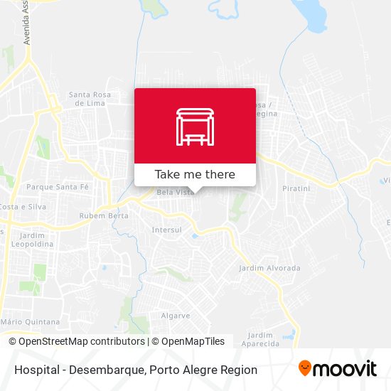 Hospital - Desembarque map