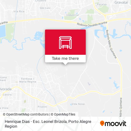 Henrique Dias - Esc. Leonel Brizola map