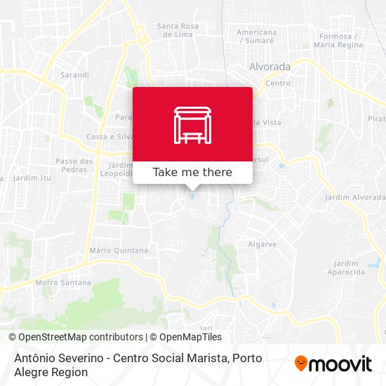 Antônio Severino - Centro Social Marista map