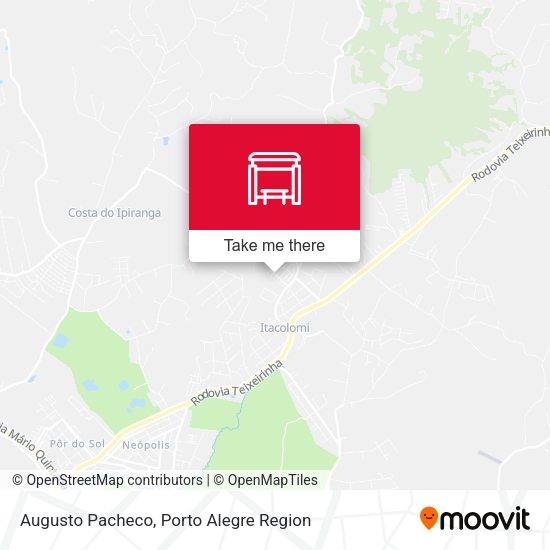 Augusto Pacheco map