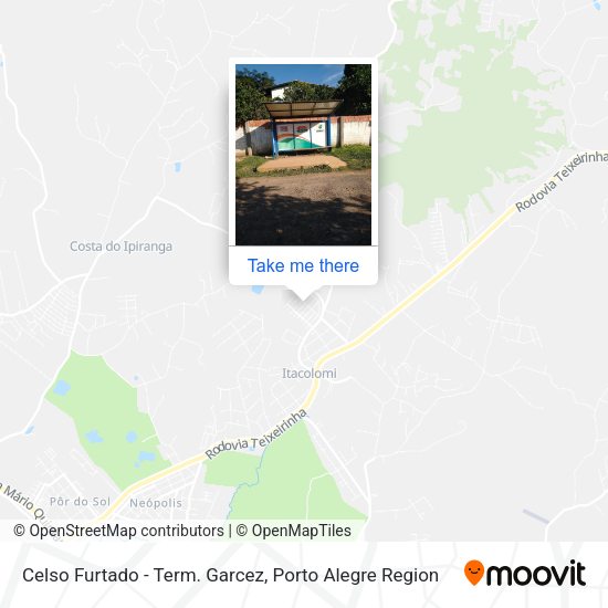 Celso Furtado - Term. Garcez map