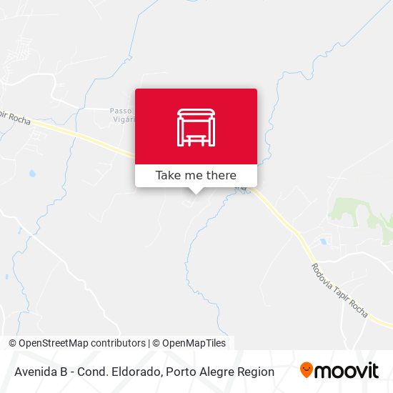 Avenida B - Cond. Eldorado map
