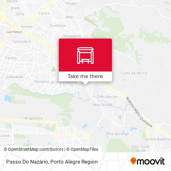 Passo Do Nazário map
