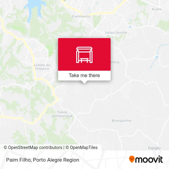 Paim Filho map