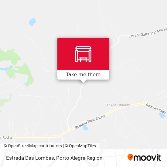 Estrada Das Lombas map