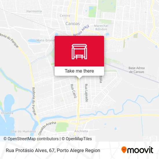 Rua Protásio Alves, 67 map