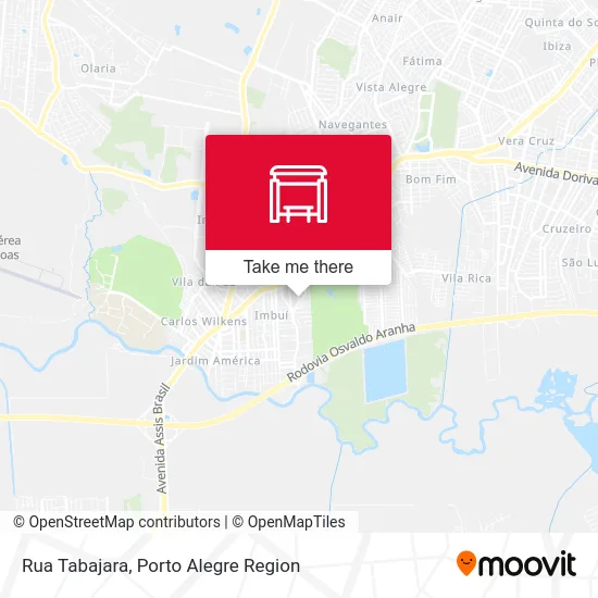 Rua Tabajara map