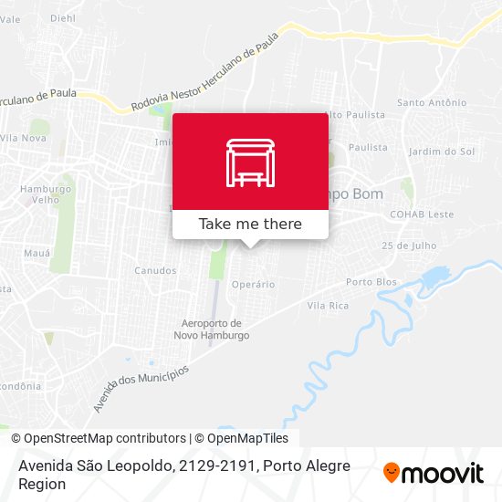 Avenida São Leopoldo, 2129-2191 map