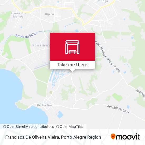 Francisca De Oliveira Vieira map