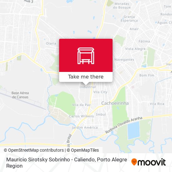 Maurício Sirotsky Sobrinho - Caliendo map