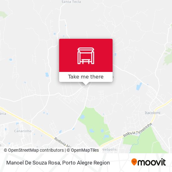 Manoel De Souza Rosa map