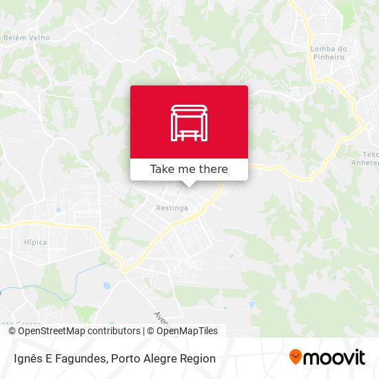 Ignês E Fagundes map