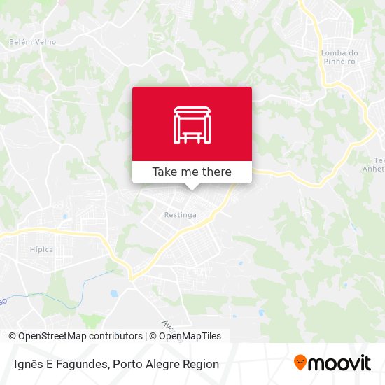 Ignês E Fagundes map