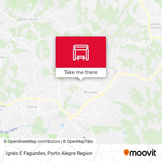 Ignês E Fagundes map